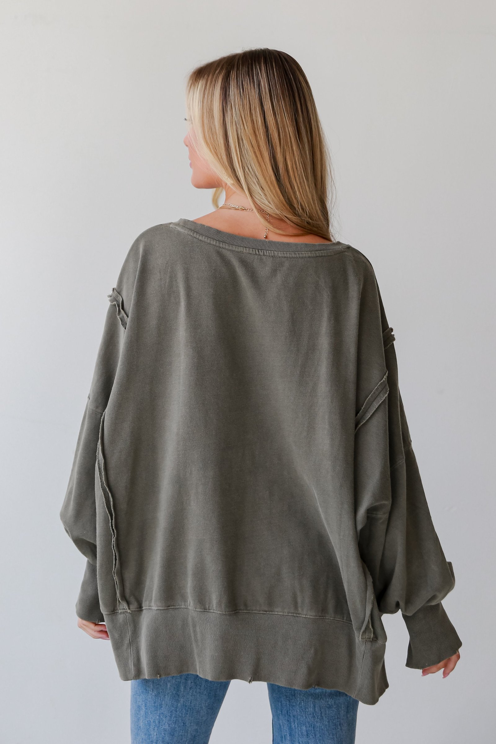 Abigail Mocha Oversized Pullover MB4